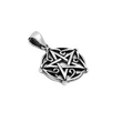 Ezüst Női Pentagram Medál