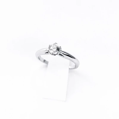 Fehér Arany Női Eljegyzési Gyűrű