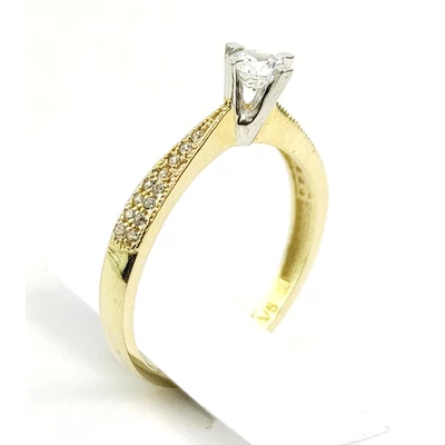 Arany Női Eljegyzési Gyűrű