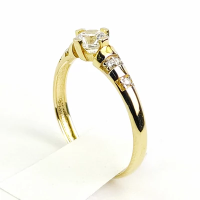 Arany Női Eljegyzési Gyűrű