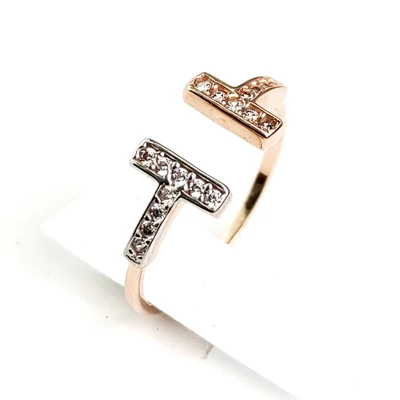 Rozé Arany Női Gyűrű