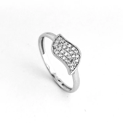 Fehérarany női gyűrű