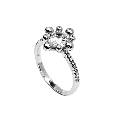 Ezüst köves design gyűrű