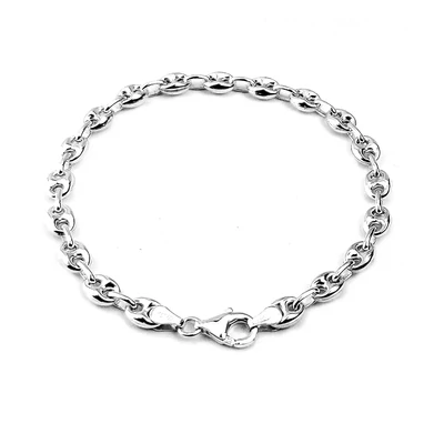 Ezüst "gucci " karkötő