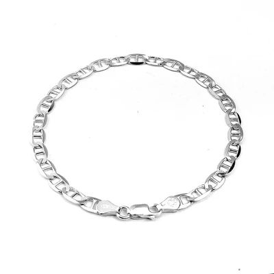 Ezüst gucci karlánc